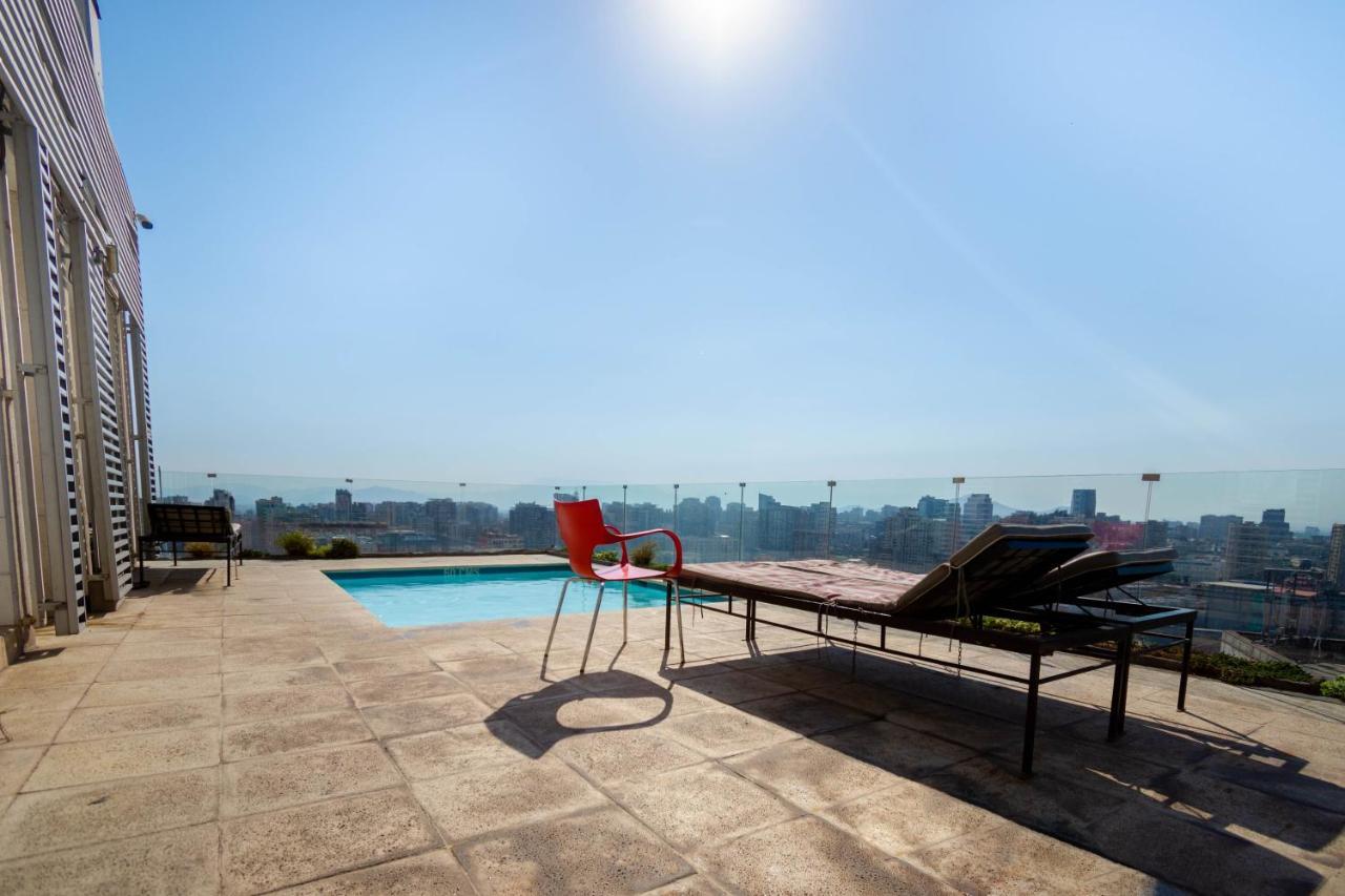 Tribeca Twin Room - Studio With Pool, Wifi, Ac Сантяго Екстериор снимка